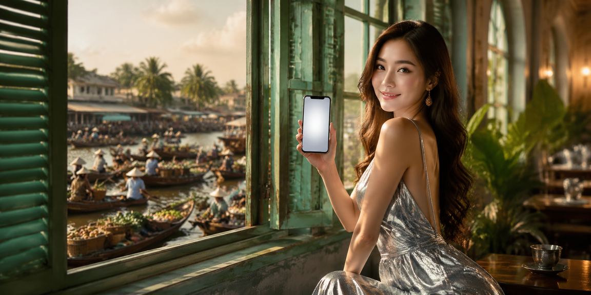 Người dùng tại Cần Thơ trải nghiệm casino trực tuyến qua điện thoại bên ly cà phê sáng