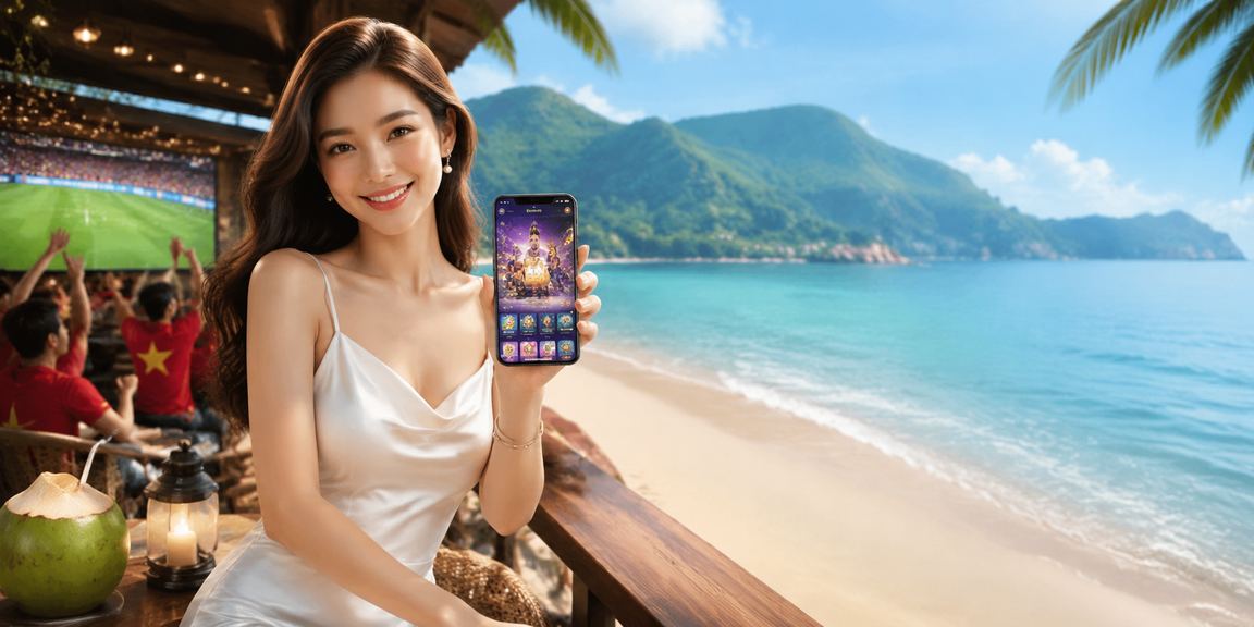Người chơi VIP tại Côn Đảo tận hưởng ưu đãi bonus đặc biệt và cá cược trực tuyến bên bờ biển